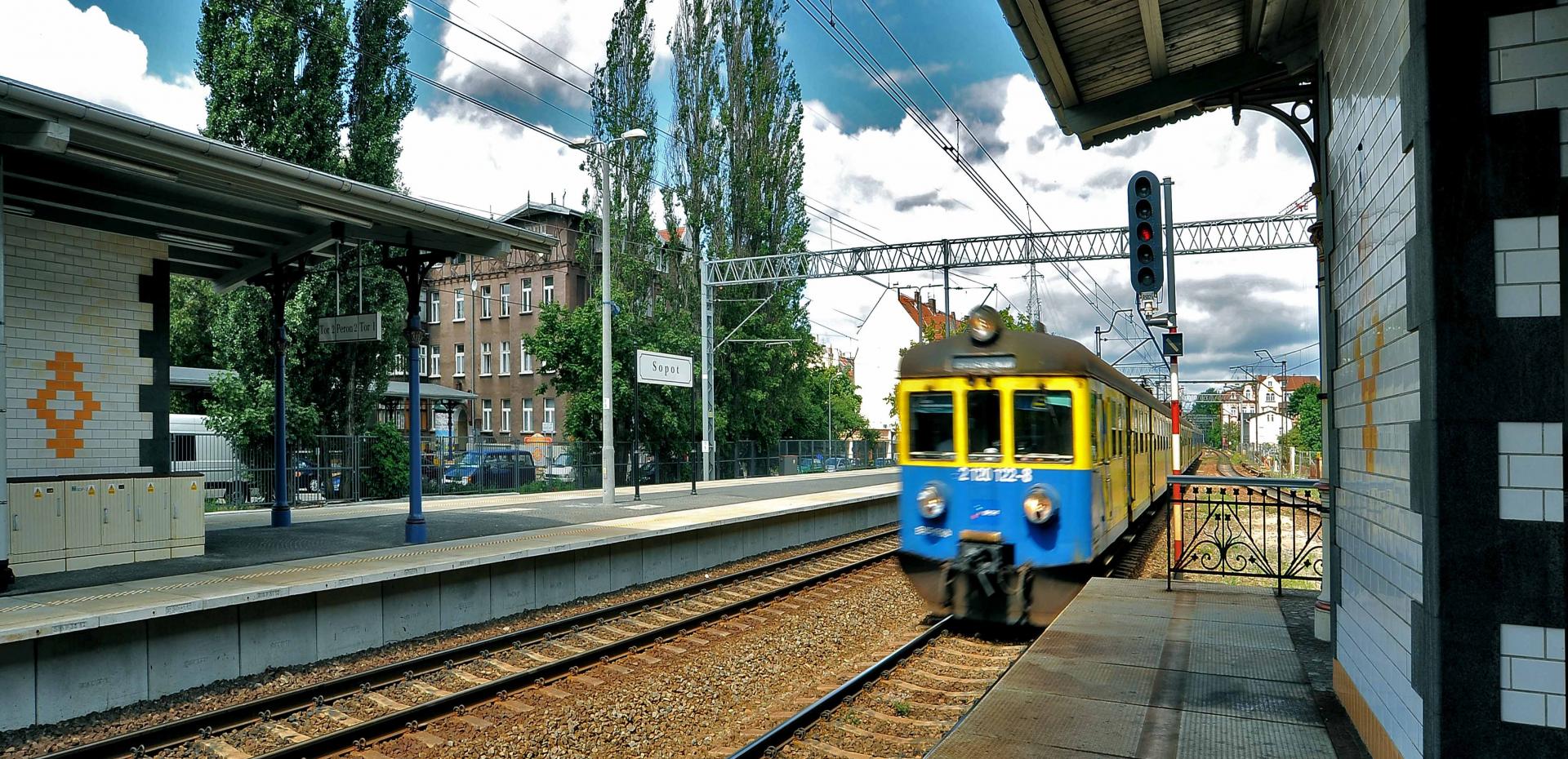 Stazione Sopot - Danzica - Polonia